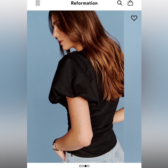 NWOT Reformation Sonny Top Size 0 - Picture 3 of 3